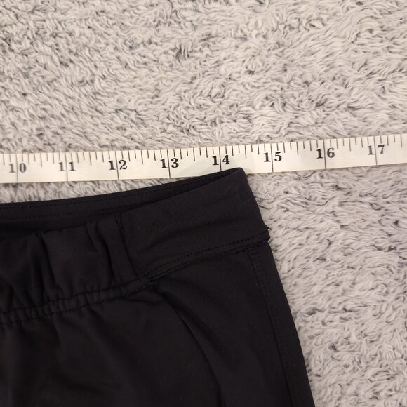 Lululemon Jet Crop Slim Pants Women's Medium Black Pull Drawstring Pockets Slim - Picture 7 of 11